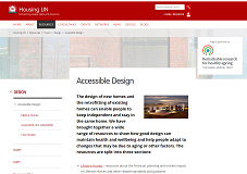 Accessible Design webpage