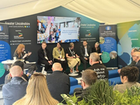 Lois Beech chairing UKREiiF Intergen session image sml