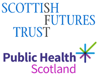 Scottish Futures Trust x Public Health Scotland logo