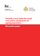 Cover ILC Towards a new vision for social care