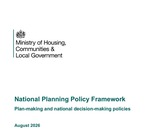 National Planning Policy Framework cover thumbnail 160