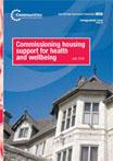 Commissioning housing support for health and wellbeing front cover