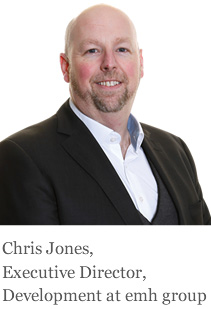 Chris Jones, Executive Director, Development at emh group